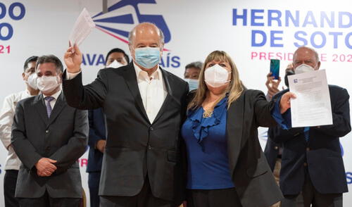 Corinne Flores indicó que Avanza País se diferencia de Renovación Popular y Fuerza Popular porque es un partido de centro. Foto: Facebook/CorinneFlores