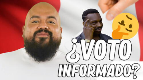 El artista cómico hizo un monólogo sobre el voto informado. Foto: Tobi/YouTube