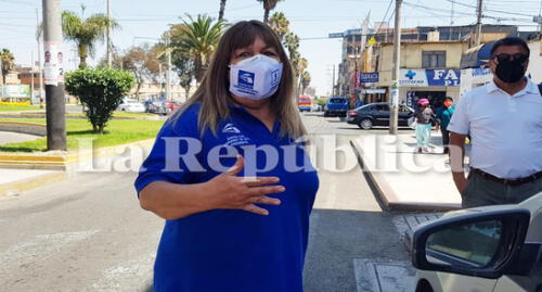 La candidata reconoció que estudió psicología hasta tercer año. Foto: Liz Ferrer / La República.