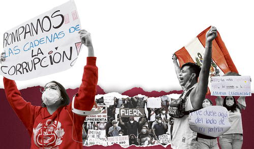 La población entre 18 y 29 años siente que no los planes de gobierno de diversos candidatos no cuentan con propuestas laborales ni de estudio. Foto: composición La República