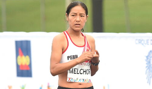 Inés Melchor es multicampeona sudamericana y panamericana de atletismo. Foto: AFP