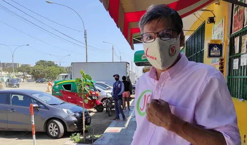 Dante Alfaro postula por primera vez al Congreso de la República por el Callao en Juntos por el Perú. Foto: Facebook/Dante Alfaro