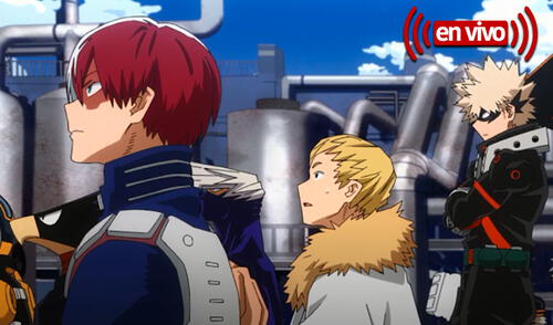 No te pierdas el estreno del cuarto capítulo de la quinta temporada de My hero academia. Foto: Weekly Shonen Jump