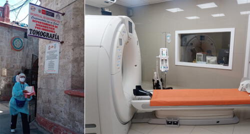 Servicio atiende los siete días de la semana en el hospital Goyeneche. Foto: Geresa Servicio atiende los siete días de la semana en el hospital Goyeneche. Foto: Geresa