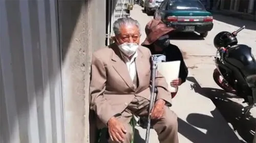 Puno.  Aurelio Frisancho inició el proceso contra Scotiabank en el 2019. Foto: Onda Azul