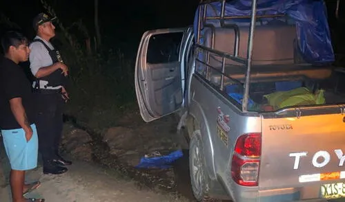 Intervenido tiene una herida de bala y se encuentra bajo observación médica. Foto: PNP