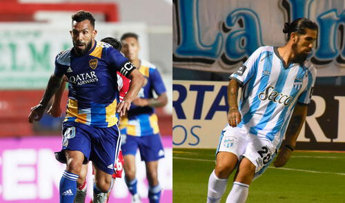 Boca Juniors y Atlético Tucumán se miden desde las 6.00 p. m. de Argentina y 4.00 p. m. de Perú. Foto: composición / Twitter