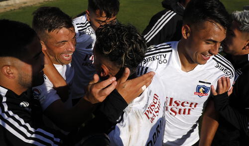 Gabriel Costa marcó el segundo gol en el Colo Colo vs. Everton. Foto: ESPN Gabriel Costa marcó el segundo gol en el Colo Colo vs. Everton. Foto: ESPN