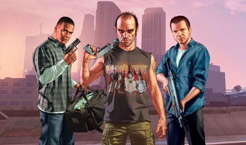 Para completar el modo historia de GTA V, el jugador debe matar al menos a 726 NPC. Foto: Rockstar Para completar el modo historia de GTA V, el jugador debe matar al menos a 726 NPC. Foto: Rockstar