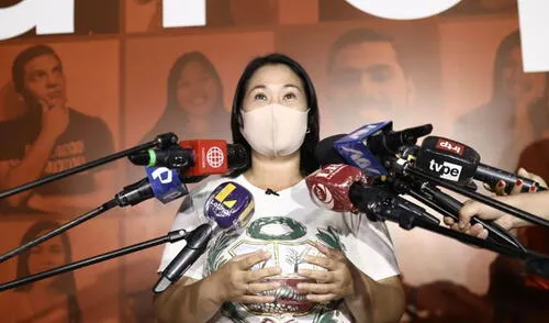 Fujimori postula a la presidencia con Fuerza Popular. Foto: La República Fujimori postula a la presidencia con Fuerza Popular. Foto: La República