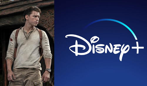 Uncharted también llegará a Disney Plus junto a Spiderman y demás películas de Sony. Foto: composición/Disney Plus