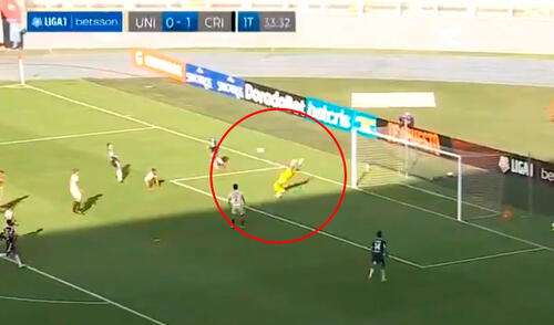 Carvallo evitó la caída de su portería en el primer tiempo. Foto: Gol Perú