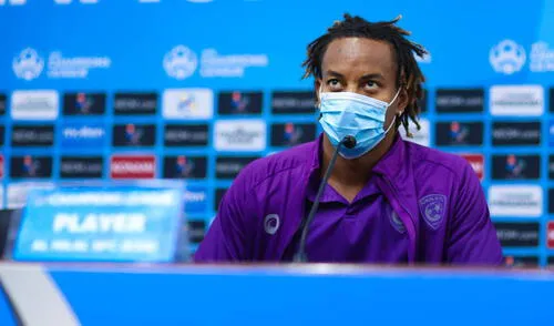 André Carrillo juega en Al Hilal desde mediados del 2018. Foto: Twitter @Alhilal_FC