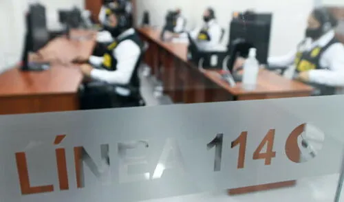 Las personas que tengan información sobre el paradero de algún desaparecido pueden comunicarse a la línea gratuita 114. Foto: Mininter