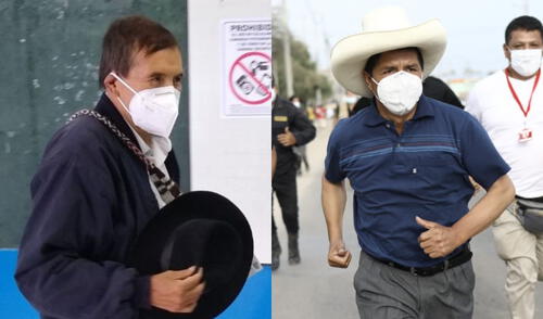 Ciro alcanzó el 0,621% de los votos válidos, mientras que Castillo el 18,927%. Foto: composición La República/ Andina/ Aldair Mejía
