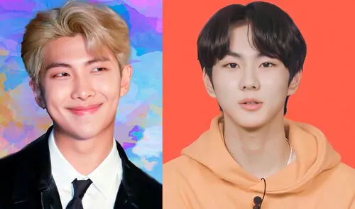 Namjoon de BTS y Jungwon de ENHYPEN son líderes en sus grupos. Foto: composición LR