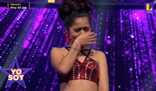 La imitadora de Selena Quintanilla cautivó al cantar "Amor Prohibido". Foto: captura de Latina