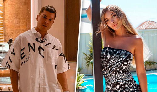 Los rumores de su vínculo iniciaron meses atrás luego de que el modelo fuera visto visitando la casa de la influencer en diciembre del 2020. Foto: composición/Instagram