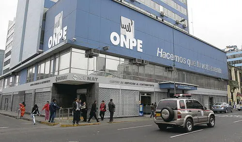 Supervisión. La ONPE administra la base de datos para el registro de los informes de ingresos y gastos efectuados. Foto: difusión Supervisión. La ONPE administra la base de datos para el registro de los informes de ingresos y gastos efectuados. Foto: difusión