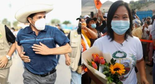 Fujimori y Castillo debatirán sus ideas y planes de gobierno en Chota. Foto: composición LR Fujimori y Castillo debatirán sus ideas y planes de gobierno en Chota. Foto: composición LR