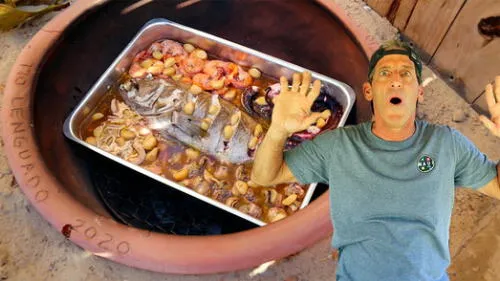 El creador de contenido compartió un video preparando un peculiar platillo. Foto: captura de YouTube