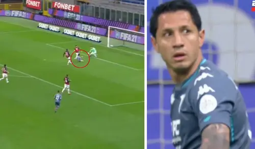 El milan vs. Benevento se juega en el Estadio San Siro. Foto: captura ESPN El milan vs. Benevento se juega en el Estadio San Siro. Foto: captura ESPN