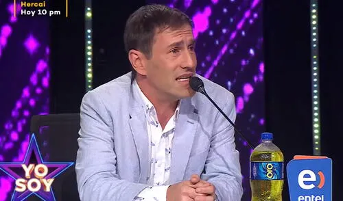 Mauri Stern se emociona al escuchar la presentación del imitador de Luis Fonsi. Foto: captura de Latina