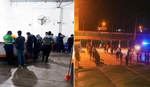 Policía Nacional y autoridades ediles intervinieron a infractores en varias fiestas. Foto: composición/La República