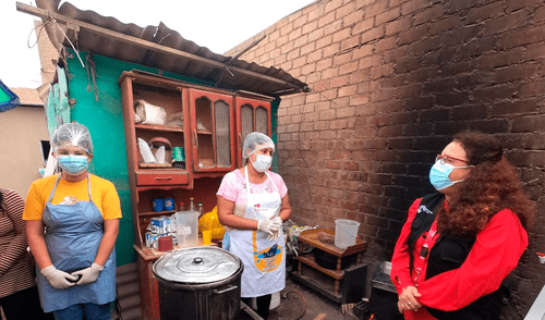 Midis instó a la ciudadanía a apoyar a las ollas comunes con donativos. Foto: Deysi Portuguez / URPI - LR Midis instó a la ciudadanía a apoyar a las ollas comunes con donativos. Foto: Deysi Portuguez / URPI - LR