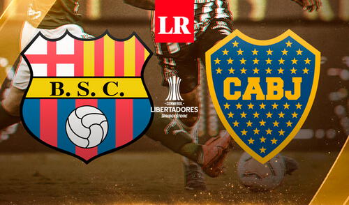 El historial de Barcelona SC y Boca Juniors por Copa Libertadores es de cuatro partidos. Foto: composición de Fabrizio Oviedo/GLR