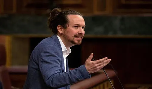Pablo Iglesias, líder de Podemos, anunció su retirada de la política tras fracasar en las elecciones regionales de Madrid. Foto: AFP