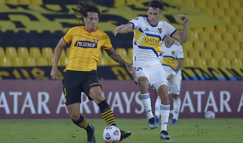 Boca Juniors recibe a Barcelona SC en La Bombonera. Foto: AFP Boca Juniors recibe a Barcelona SC en La Bombonera. Foto: AFP