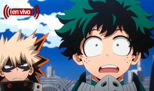 No te pierdas el estreno del nuevo capítulo de la quinta temporada de My hero academia. Foto: Weekly Shonen Jump