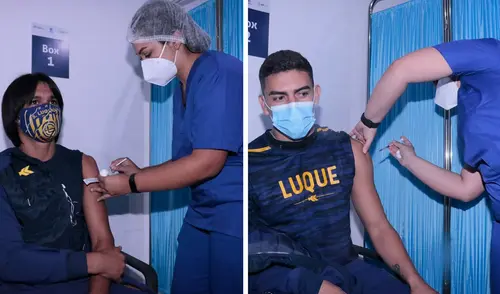 Sport Luqueño es el primer club en recibir la vacuna contra la COVID-19. Foto: Sport Luqueño