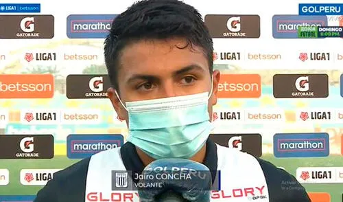 Jairo Concha marcó su primer gol con la camiseta de Alianza Lima. Foto: Gol Perú Jairo Concha marcó su primer gol con la camiseta de Alianza Lima. Foto: Gol Perú