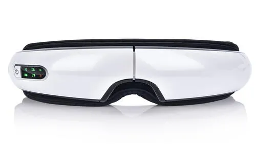 Las gafas de masaje nos ayudan a relajar la tensión ocular, estimulan la musculación facial y alivian la hinchazón de los párpados. Foto: Alibaba