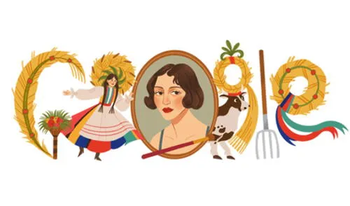 El trabajo de Stryjeńska fue inspirado por la historia de su identidad nacional. Foto: captura Google