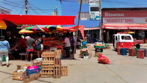 Mercado Modelo de Talara será cerrado para evitar contagios de la COVID-19. Foto: difusión