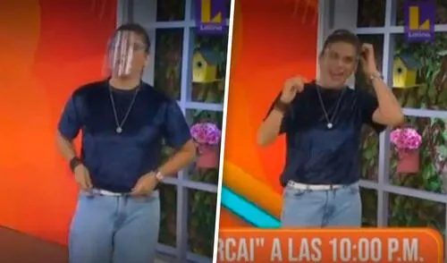 La conductora de TV anunció en vivo el fin de su romance. Foto: captura/Latina La conductora de TV anunció en vivo el fin de su romance. Foto: captura/Latina