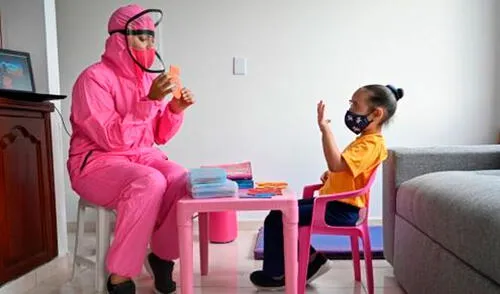 Entidad exhortó a los padres a realizar ejercicios que estimulen a los menores. Foto: Andina