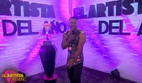 El bailarín se mostró alegre por ser parte del programa de Gisela Valcárcel. Foto: captura/América TV El bailarín se mostró alegre por ser parte del programa de Gisela Valcárcel. Foto: captura/América TV