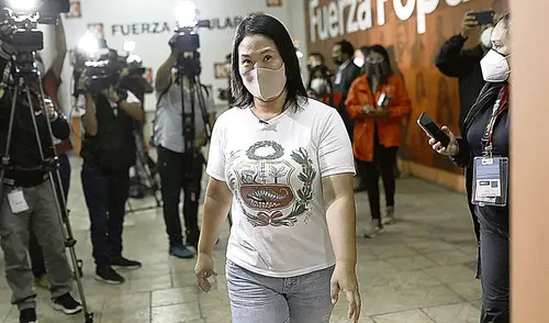 Fujimori postula por tercera vez consecutiva al cargo presidencial. Foto: La República