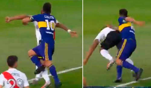 Boca y River se enfrentan por los cuartos de final de la Copa de la Liga. Foto: Captura/ESPN