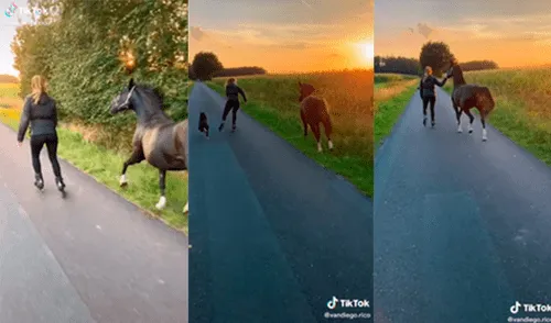 La dueña de los animales no dudó en compartir parte de sus actividades diarias en las redes. Foto: captura de TikTok