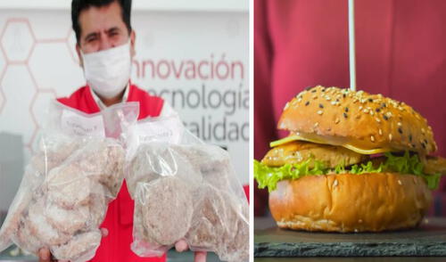 CITEtextil Camélidos Arequipa evalúa prototipos de hamburguesa. Foto: ITP