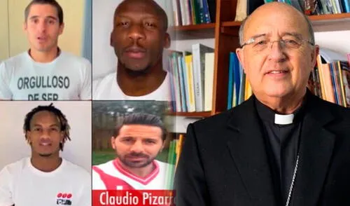 Integrantes de la selección peruana lanzaron campaña luciendo la camiseta Bicolor con fines políticos. Foto: composición La República Integrantes de la selección peruana lanzaron campaña luciendo la camiseta Bicolor con fines políticos. Foto: composición La República