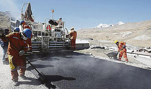 Presupuesto. 122 obras tienen un avance de solo el 32%. Foto: difusión