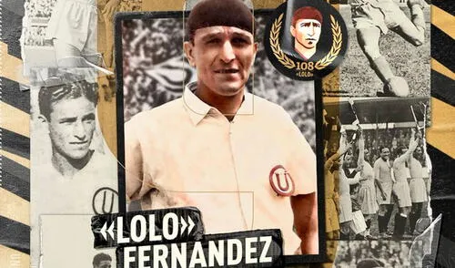 'Lolo' Fernández es el máximo artillero de la 'U' con 156 tantos. Foto: Universitario de Deportes 'Lolo' Fernández es el máximo artillero de la 'U' con 156 tantos. Foto: Universitario de Deportes