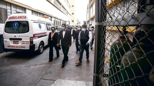 Inspección. Comisión constató crítica situación en el Honorio. Inspección. Comisión constató crítica situación en el Honorio.