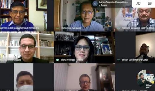 Algunos de los ausentes fueron los alcaldes de Arequipa, Caylloma y Castilla. Foto: Corte Superior de Justicia de Arequipa